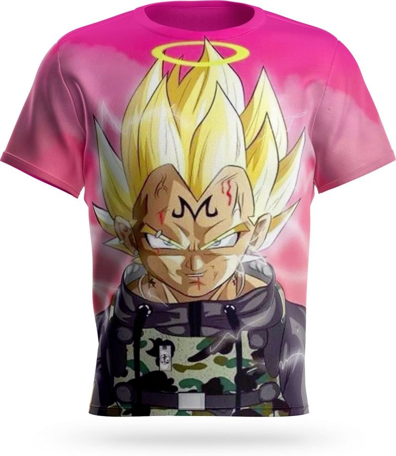 T Shirt Street Vegeta