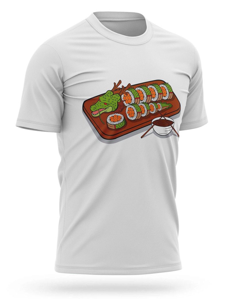 T Shirt Dragon Sushi DBZ