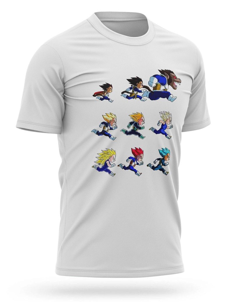 T Shirt DBZ Evolution