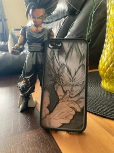 Coque iPhone Dragon Ball Vegeta Démoniaque photo review