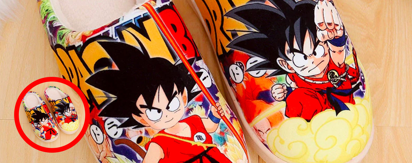 Chaussons Goku DBZ