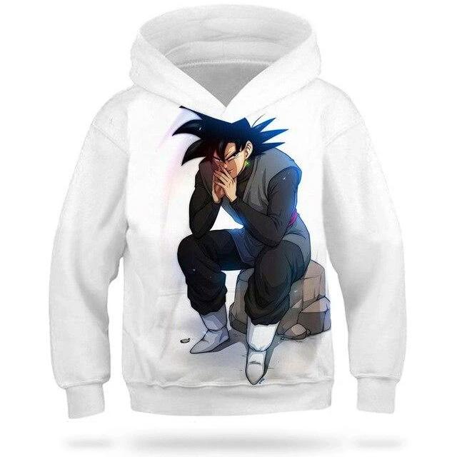 Sweat DBZ Enfant - Black Goku