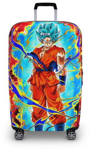 Housse de Valise Dragon Ball Puissance Saiyan