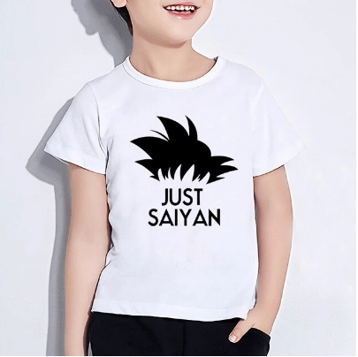 T-Shirt DBZ Enfant Just Saiyan