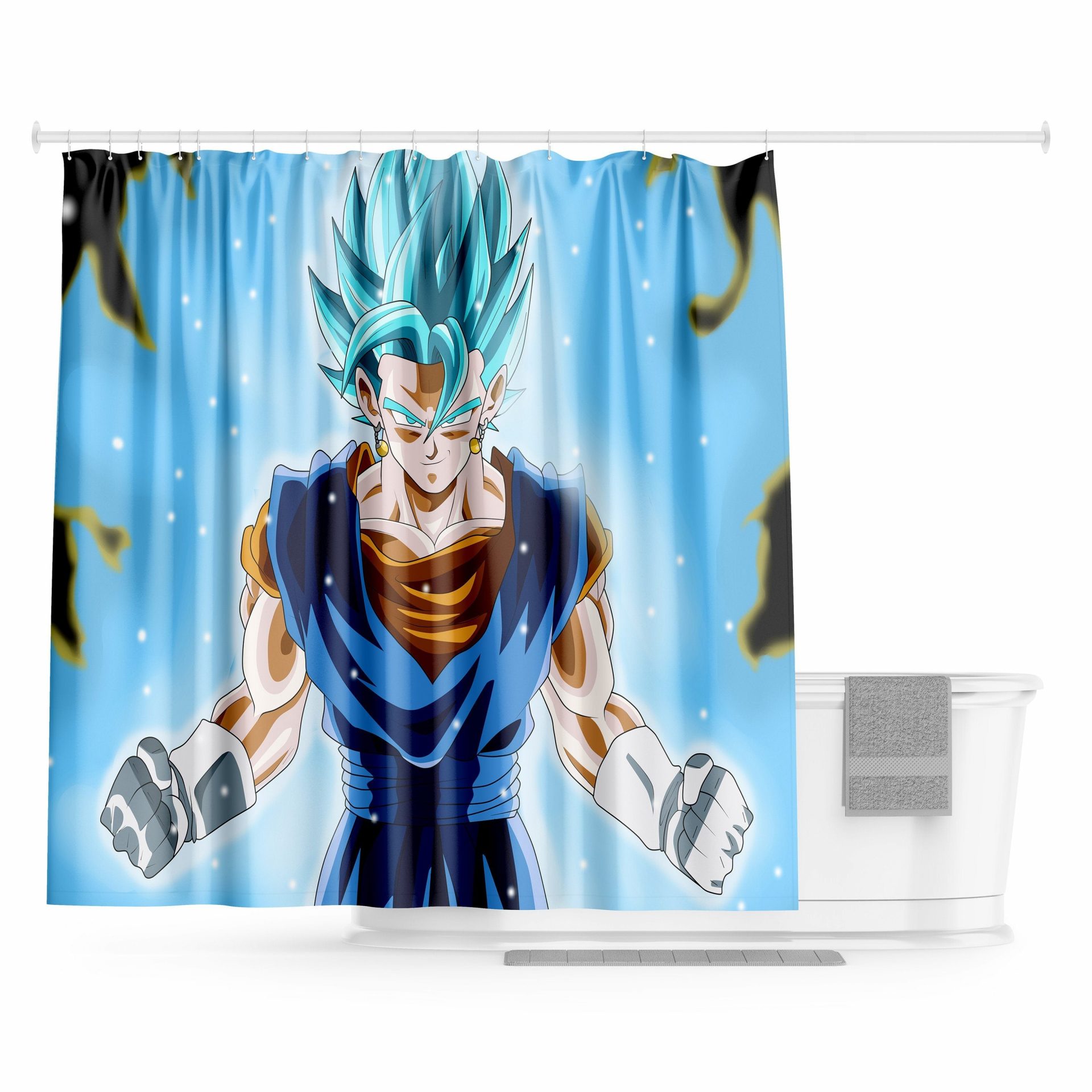 Rideau de Douche Dragon Ball - Vegeto Blue