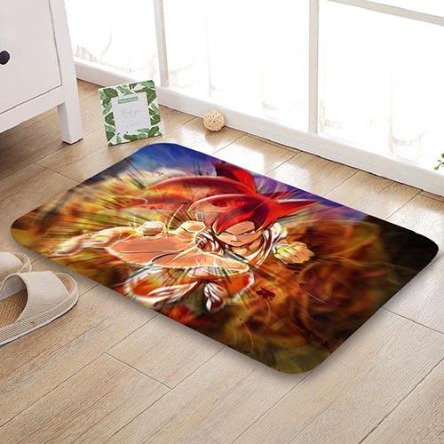 Tapis Dragon Ball Goku Super Saiyan God