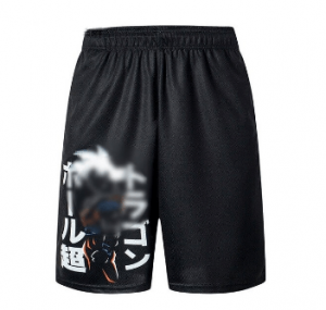 Short Fitness Dragon Ball Z  Puissance Saiyan