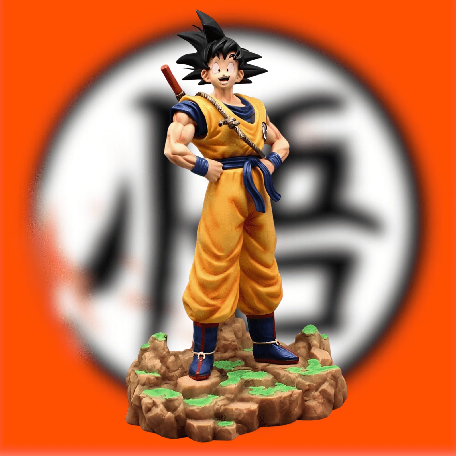 Figurine Dragon Ball Goku Bâton Magique