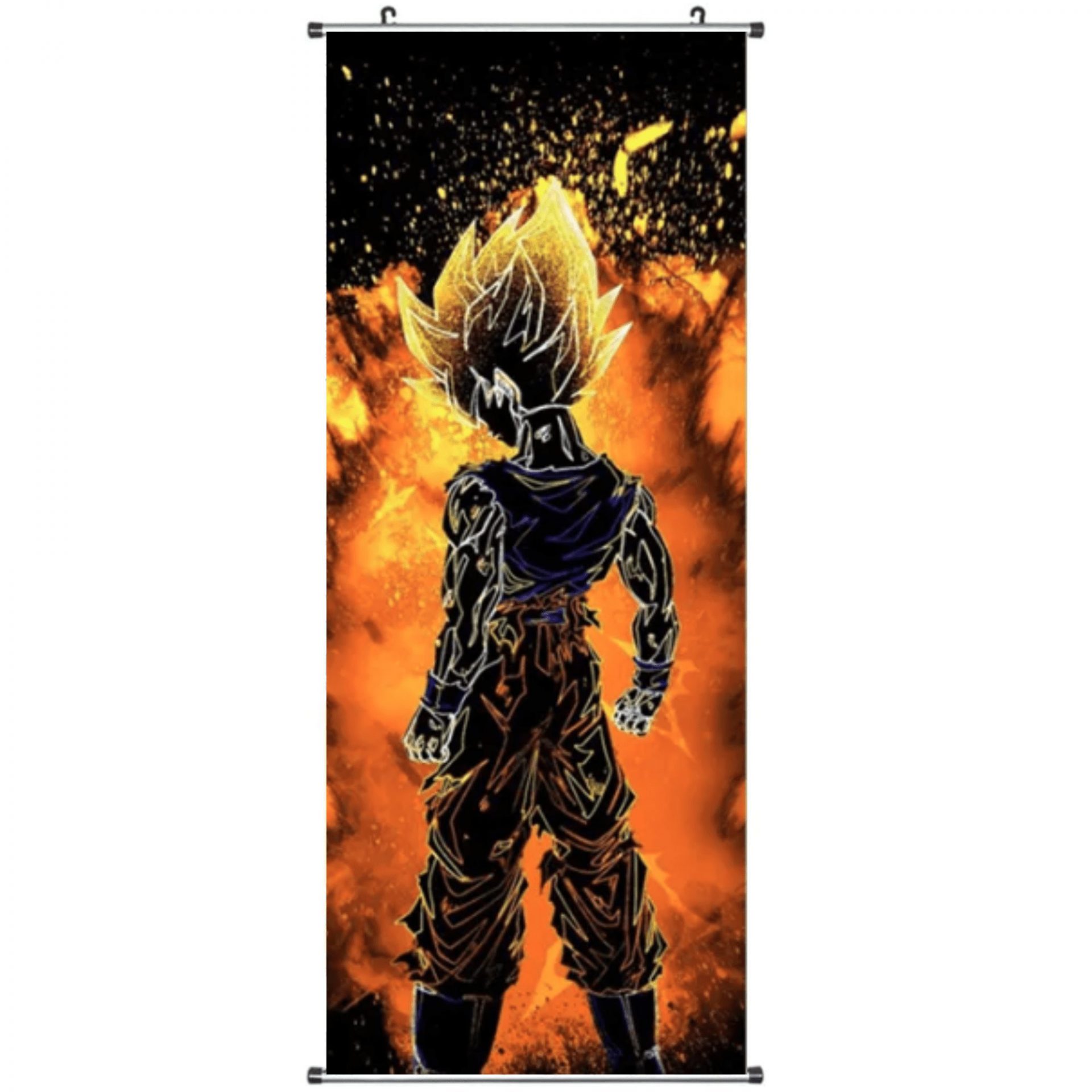 Toile Dragon Ball Goku Explosion Saiyan