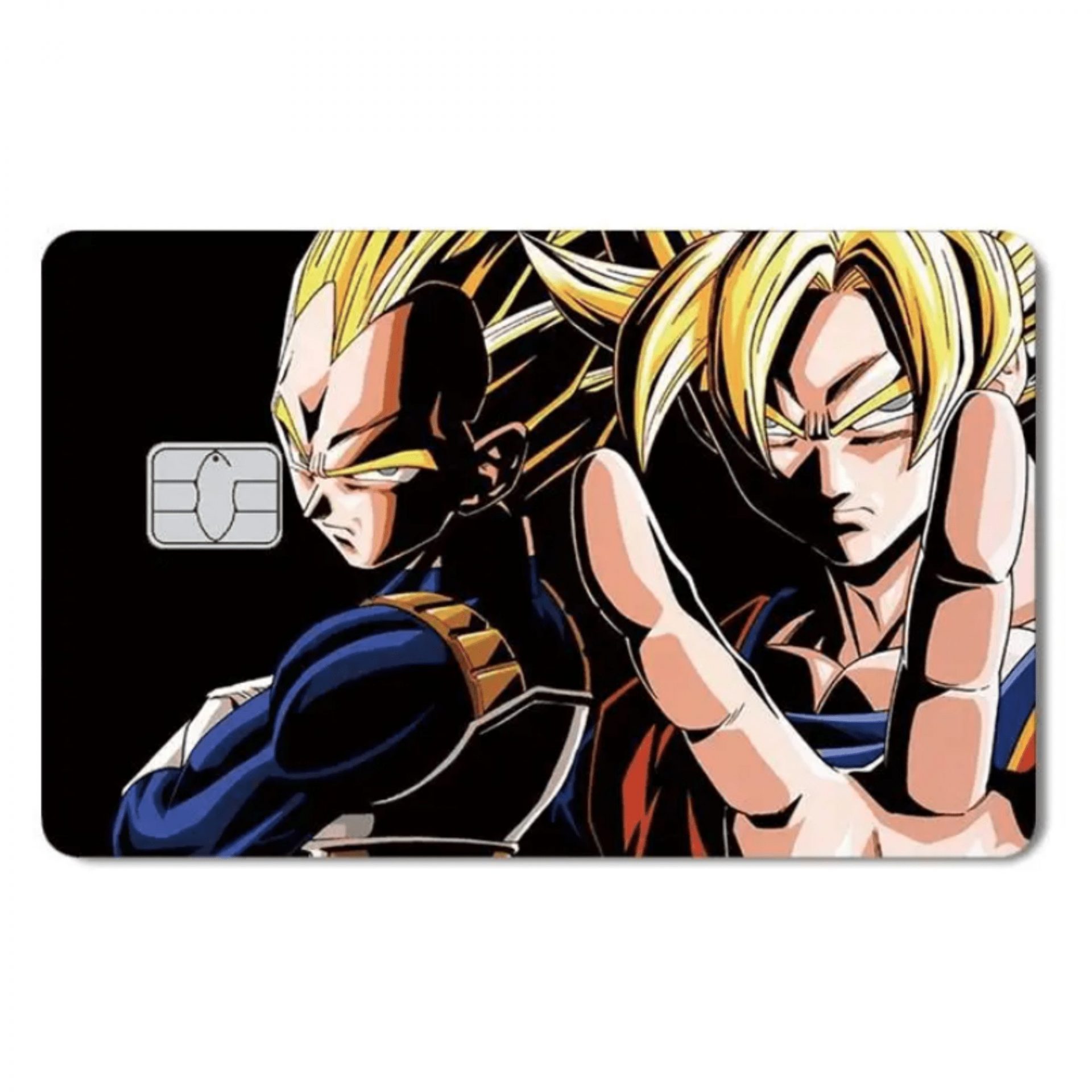 Sticker Carte Bancaire Dragon Ball Goku & Vegeta