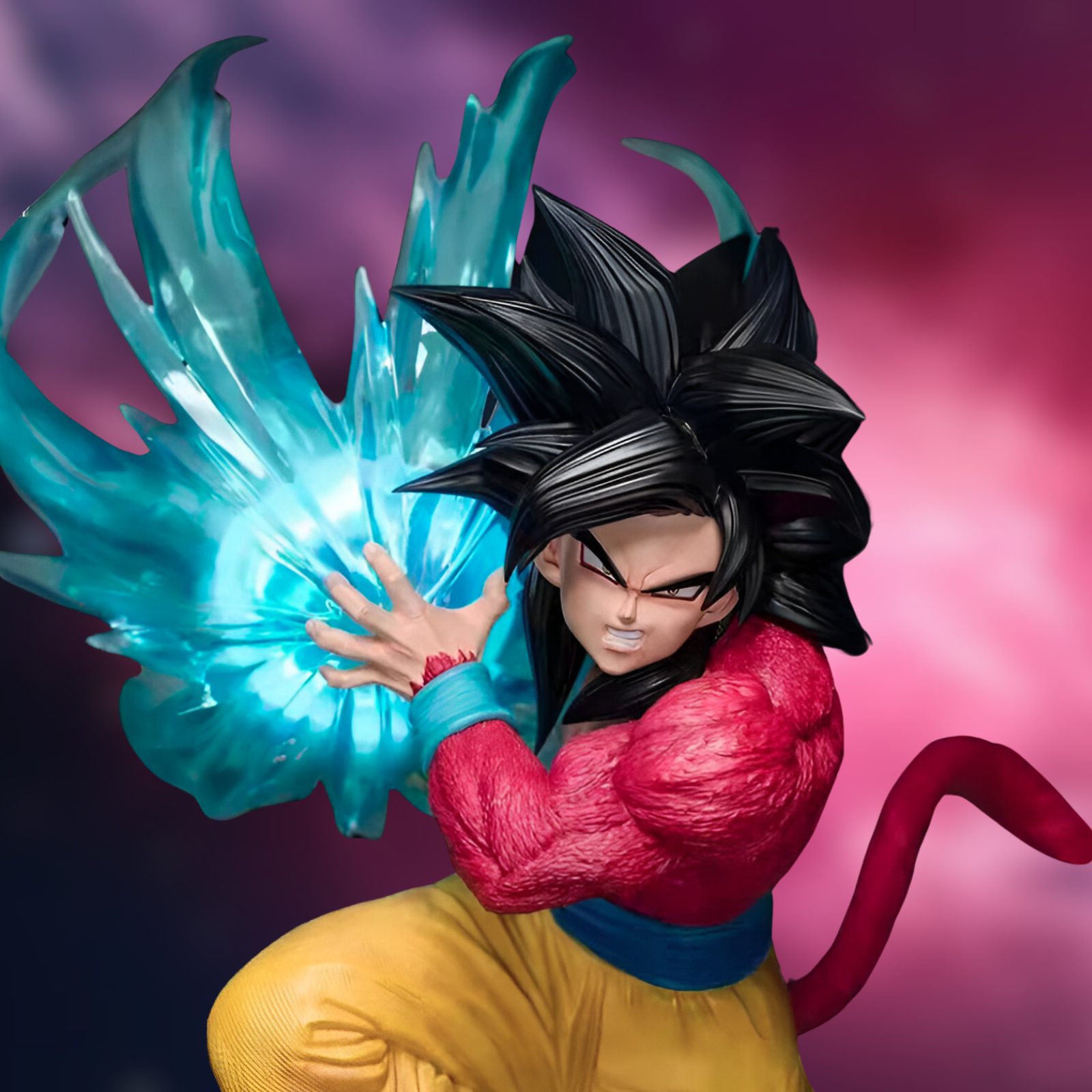 Figurine Dragon Ball Goku Saiyan 4 Kamehameha