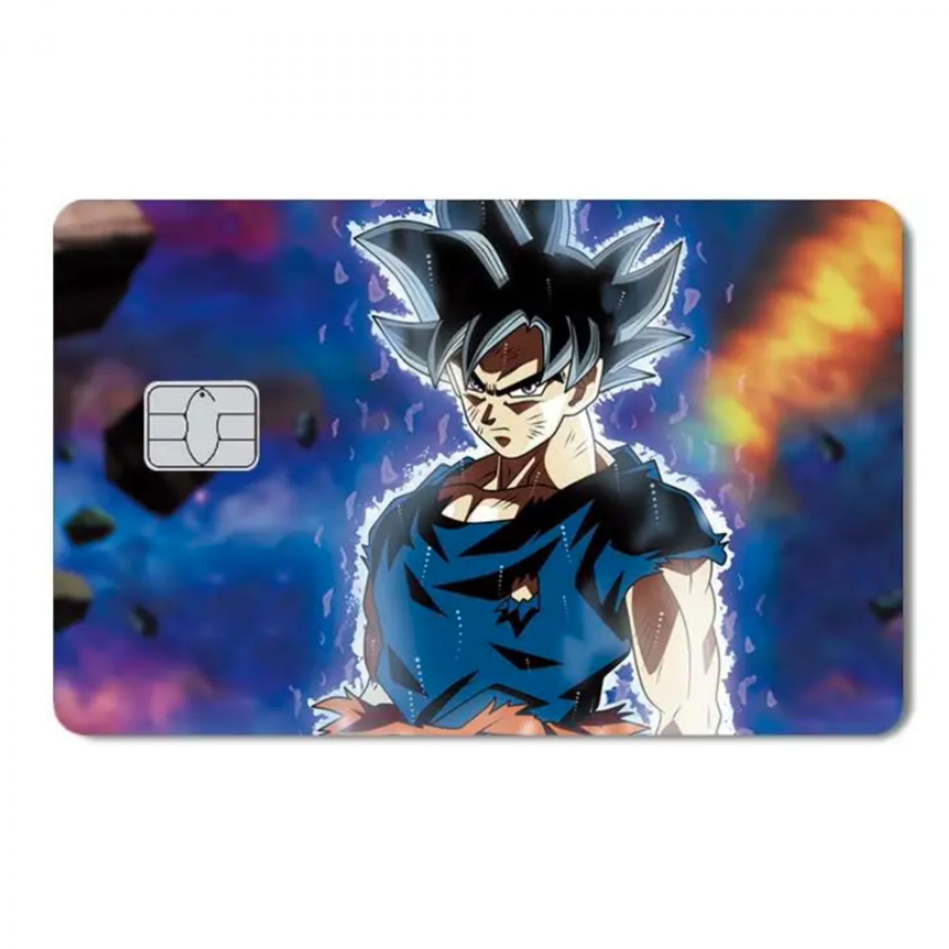 Sticker Carte Bancaire Dragon Ball Ultra Instinct