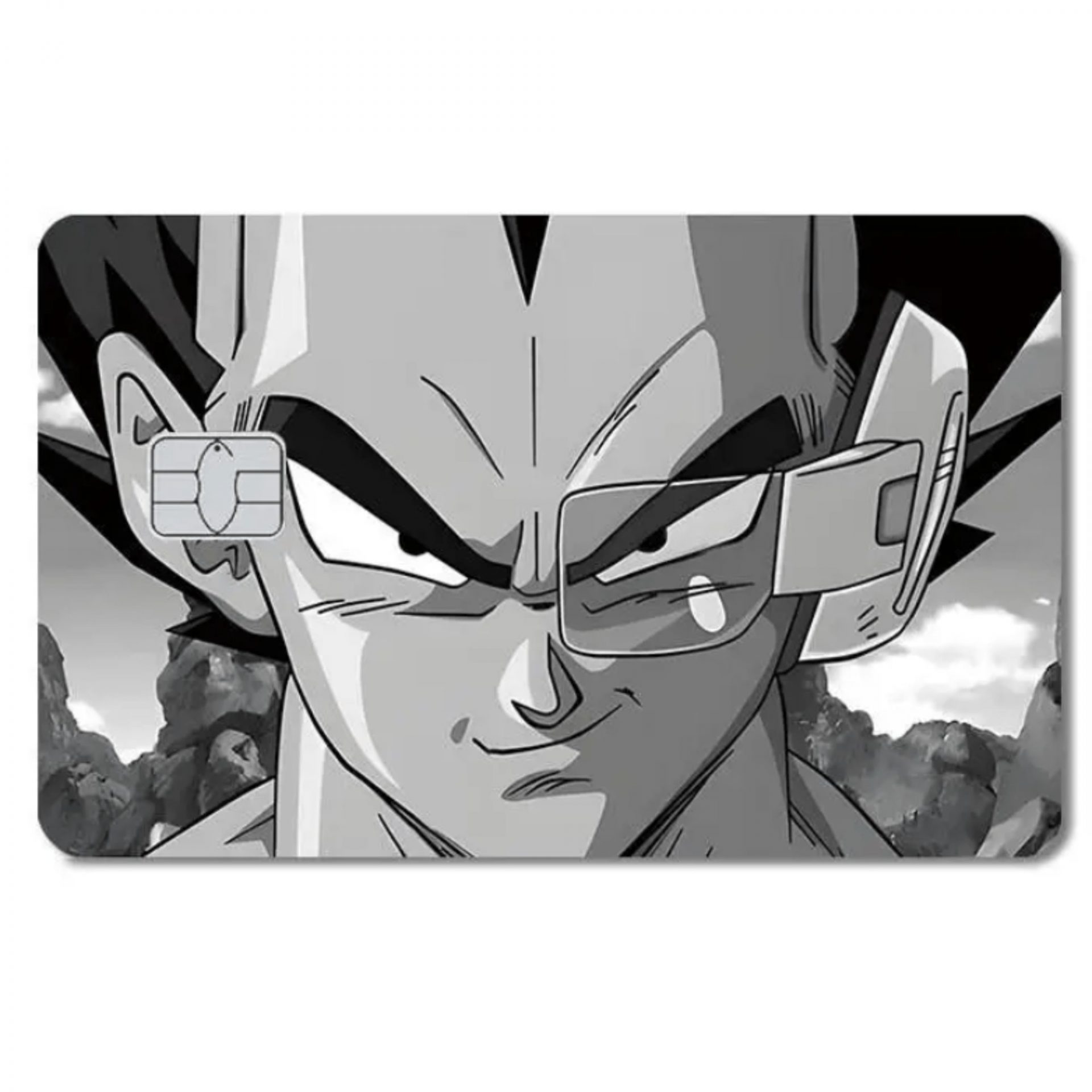 Sticker Carte Bancaire Dragon Ball Vegeta