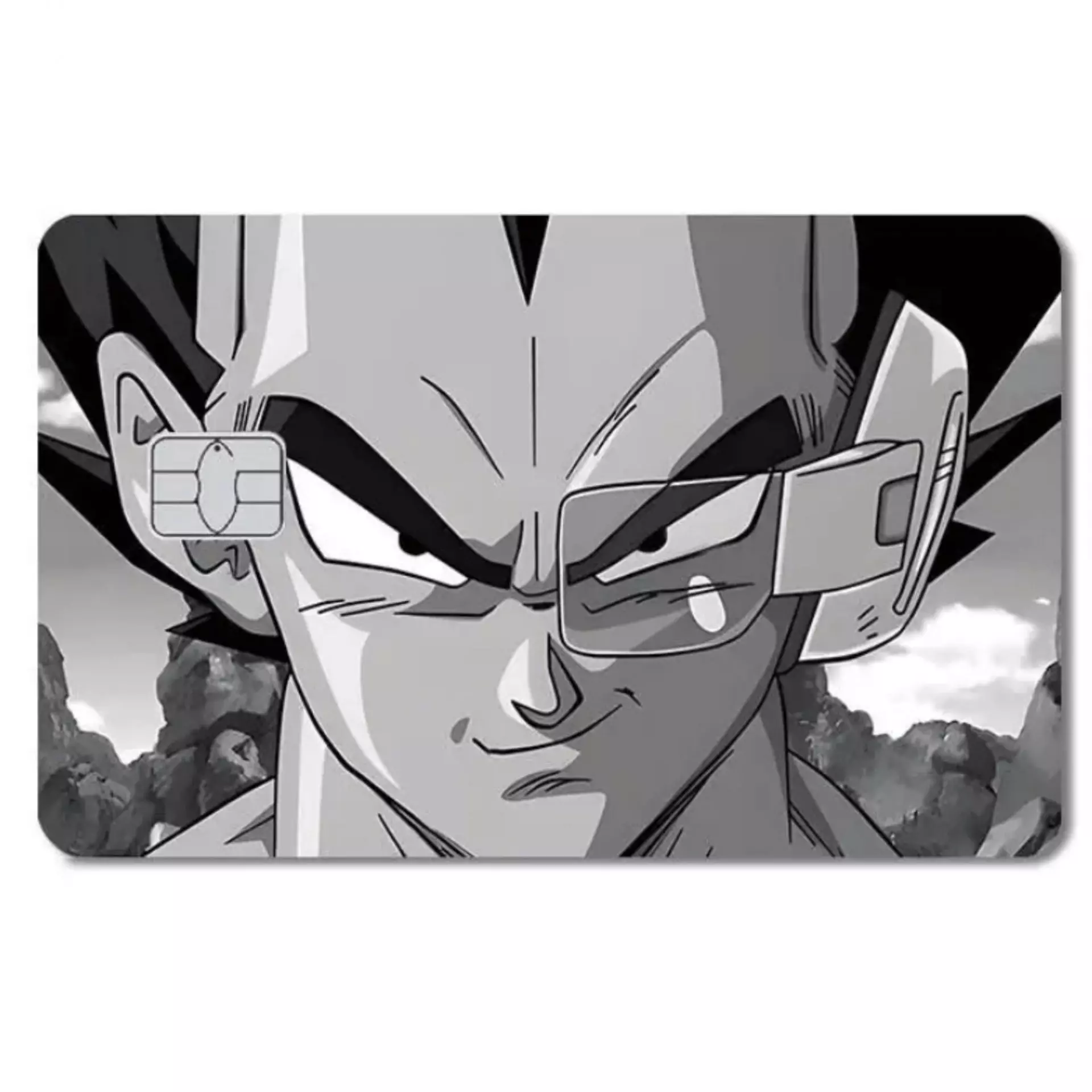 Sticker Carte Bancaire Dragon Ball Vegeta