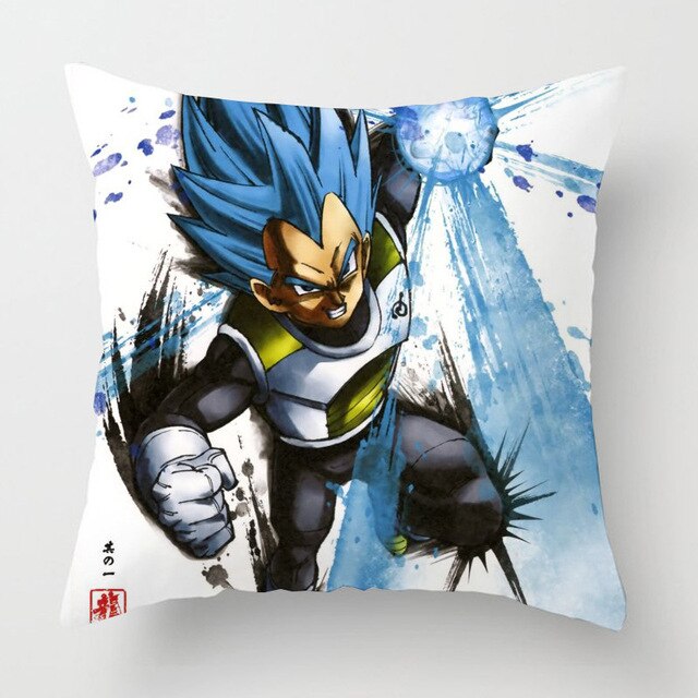 Housse de Coussin DBZ Vegeta Blue