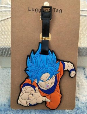 Étiquette de Bagage Goku Blue