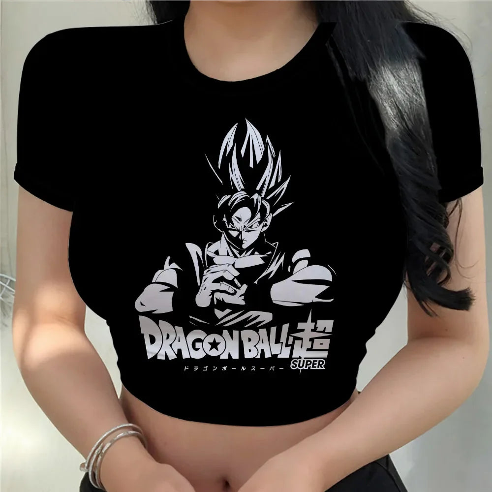 Crop Top Dragon Ball Goku Ready