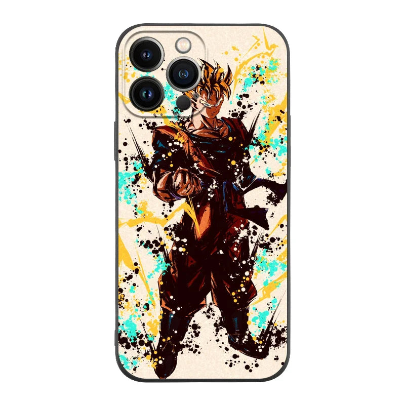 Coque iPhone Dragon Ball Adulte Gohan Saiyan 2