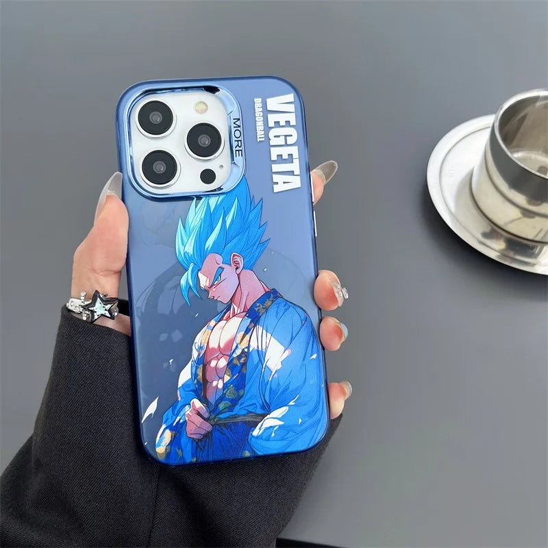 Coque iPhone Dragon Ball Vegeta 3D Art