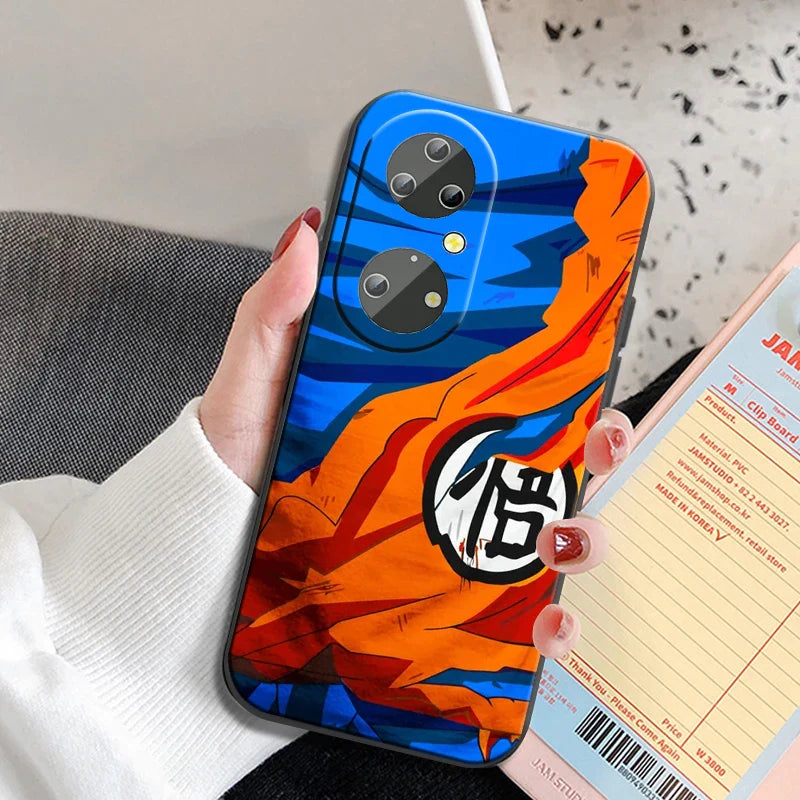 Coque Huawei Dragon Ball Tenue Kanji Go