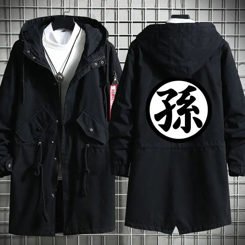 Manteau Dragon Ball Kanji Jouyou