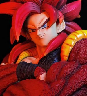 Figurine Collector Gogeta Super Saiyan 4 Buste