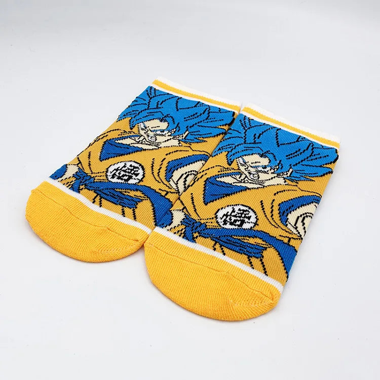 Chaussettes Dragon Ball Goku Saiyan Bleu