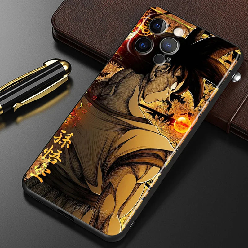 Coque iPhone Dragon Ball Son Goku Héros