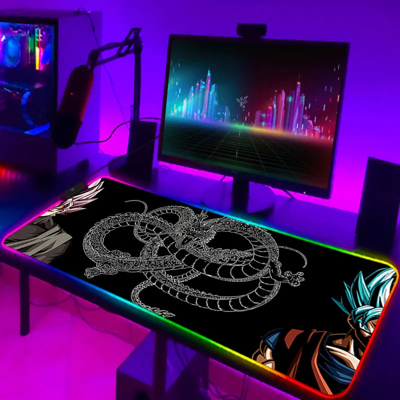 Tapis de Souris RGB Shenron avec  Goku Ultra Instinct