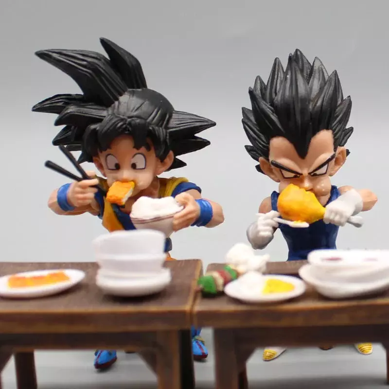 Figurine DBZ Goku & Vegeta Diner