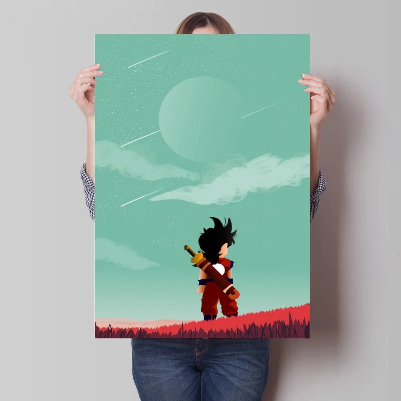 Poster Dragon Ball Gohan Enfant