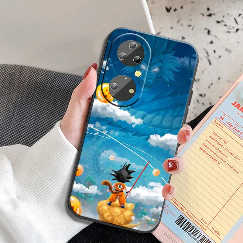 Coque Huawei Dragon Ball Goku Petit & Shenron