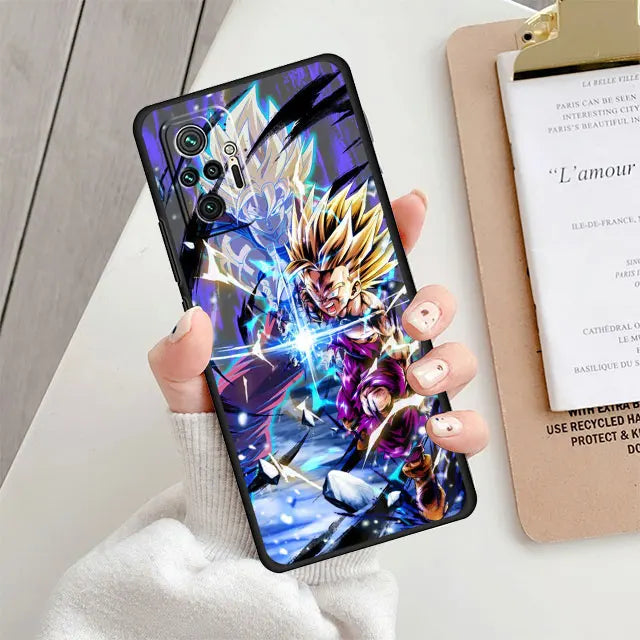 Coque Huawei Dragon Ball Kamehameha Père-Fils