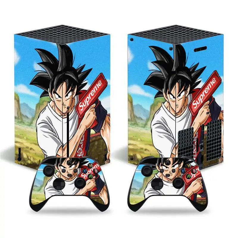 Sticker Xbox Serie X Dragon Ball Sangoku x Supreme