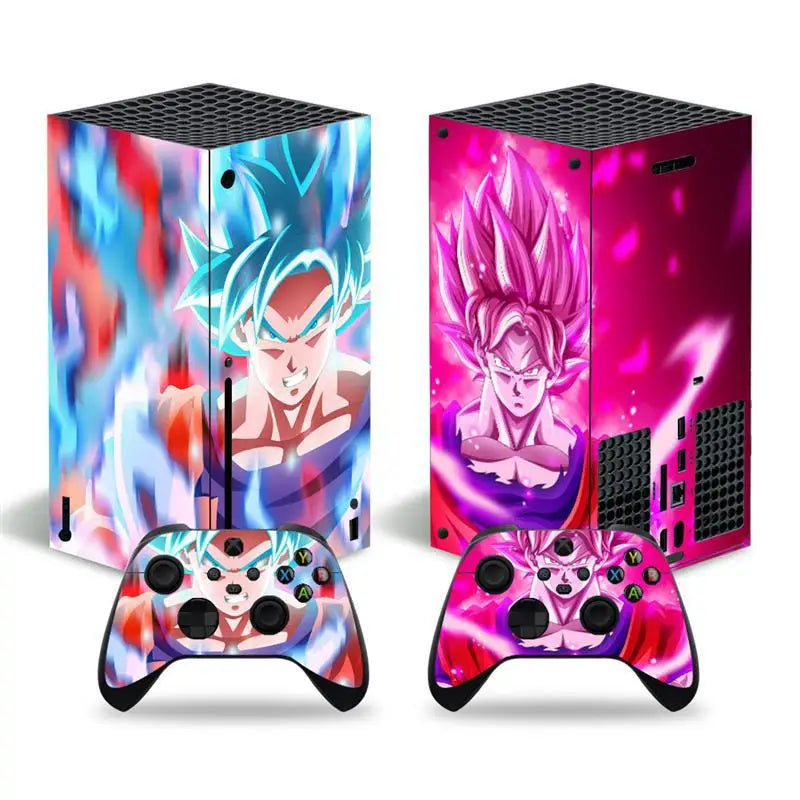 Sticker Xbox Serie X Dragon Ball Goku Divin