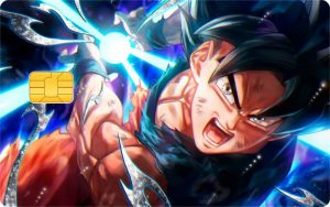 Sticker Carte Bancaire Dragon Ball Ultra Kamehameha