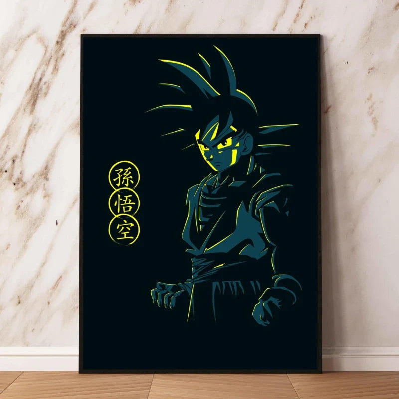 Poster Dragon Ball Sangoku & Les Kanji