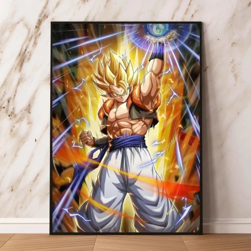 Poster Dragon Ball Gogeta Attaque Finale