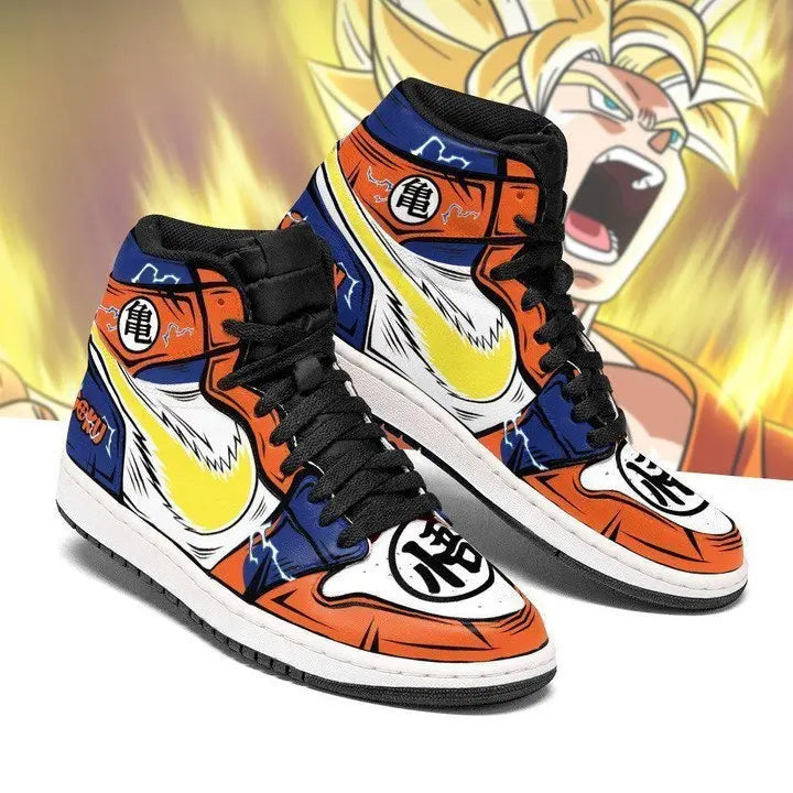 Chaussures Dragon Ball Puissance Saiyan