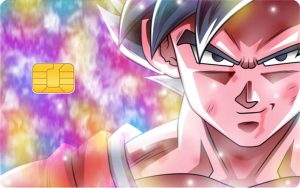 Sticker Carte Bancaire Dragon Ball Goku Quiétude