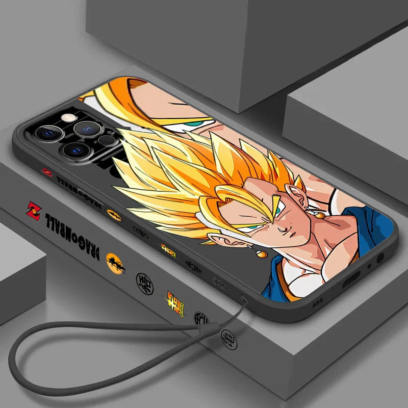 Coque iPhone Dragon Ball Vegetto Super Saiyan