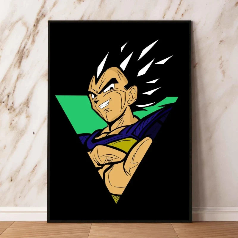 Poster Dragon Ball Vegeta Prince Saiyan