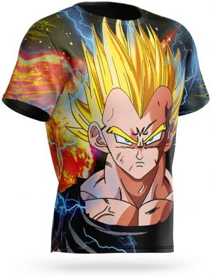 T Shirt Vegeta Saiyan