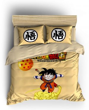 Housse de Couette DBZ Gohan Nuage Magique