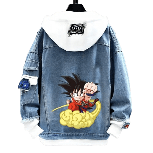 Veste en Jean Dragon Ball Goku Nuage Magique