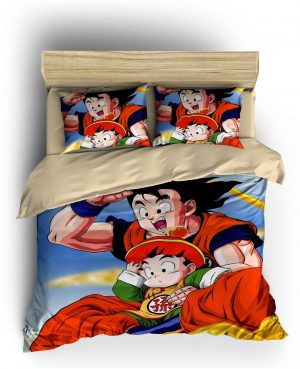 Housse de Couette DBZ Goku & Gohan