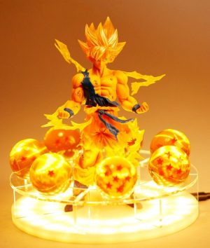 Lampe Dragon Ball ZGoku Guerrier Saiyan