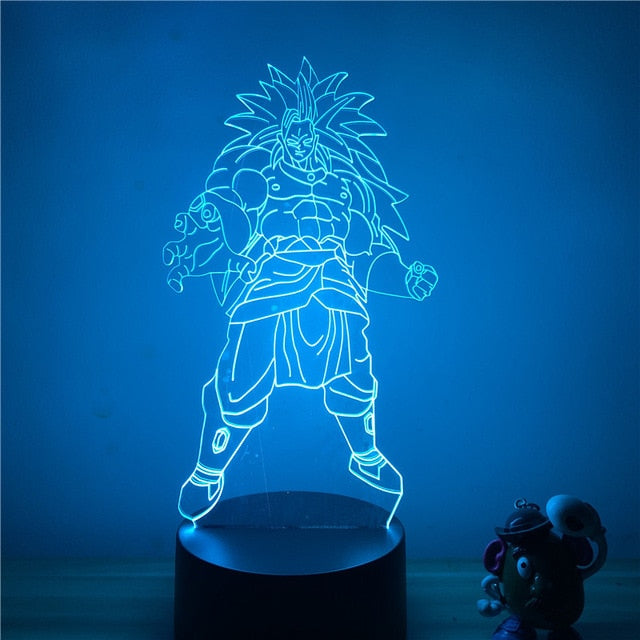 Lampe Led 3D Broly