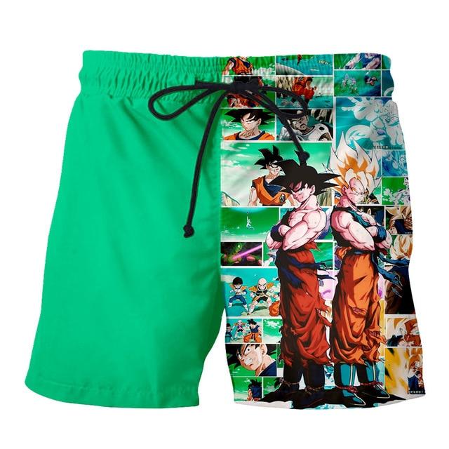 Short de Bain Saga Saiyan