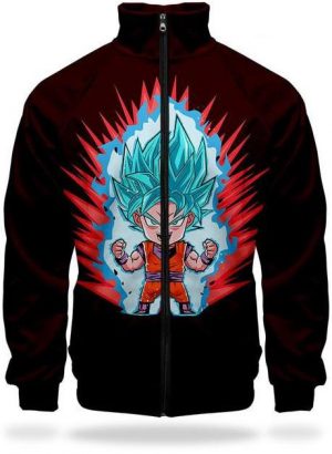 Veste Survêtement DBZ Goku SSJ Blue